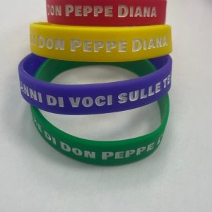 Braccialetto 30 ANNI DI VOCI SULLE TERRE DI DON PEPPE DIANA