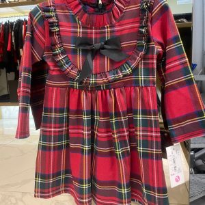 Abitino scozzese con fiocco