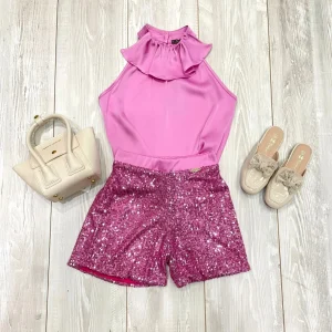 Shorts glitter j'aimè