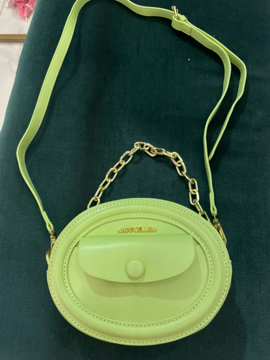 Borsa tonda marc ellis verde - immagine 4