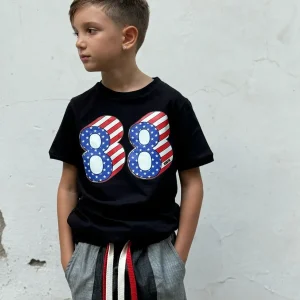 t-shirt america nera