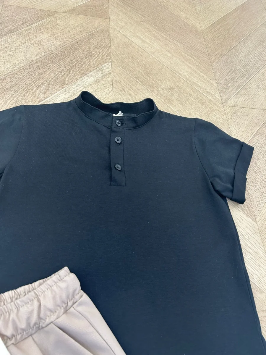 t-shirt milo nero - immagine 3