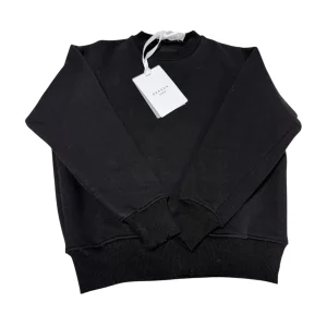 Felpa girocollo 02 nera