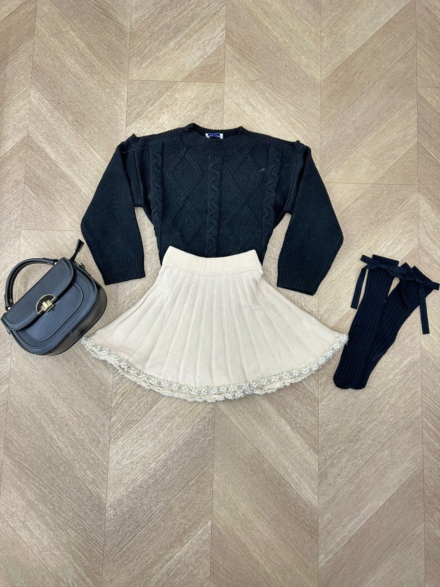gonna sofia beige