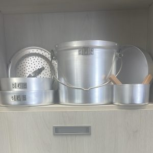 Batteria da cucina per squadriglia in alluminio Scout Tech