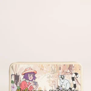 Portafoglio Braccialini Cartoline Madagascar