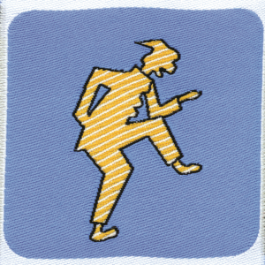 Distintivo brevetto di competenza EG Artista