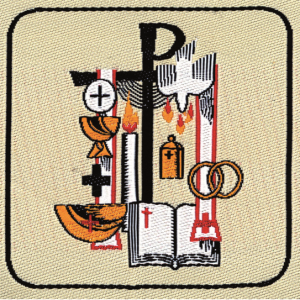 Distintivo brevetto di competenza EG Liturgista