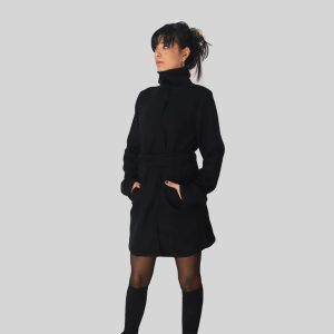 Cappotto tessuto alveare