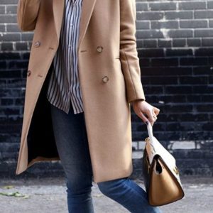 cappotto color cammello