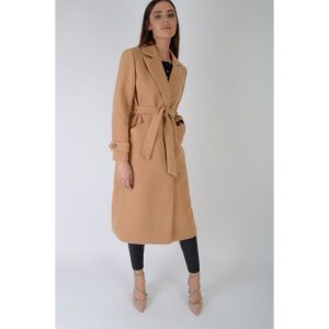 cappotto con cintura