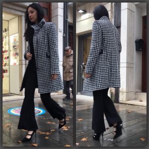 cappotto pied de poule