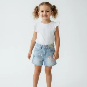 SHORTS IN DENIM