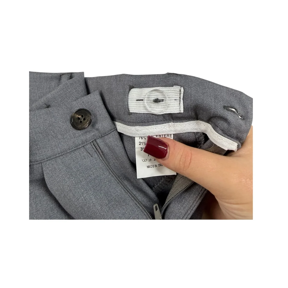 Pantalone Napoli grigio - immagine 4