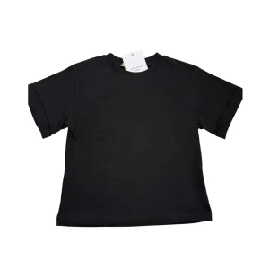 T-shirt basic ragazzo nero