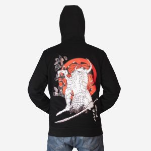 Felpa Cappuccio Samurai Katana