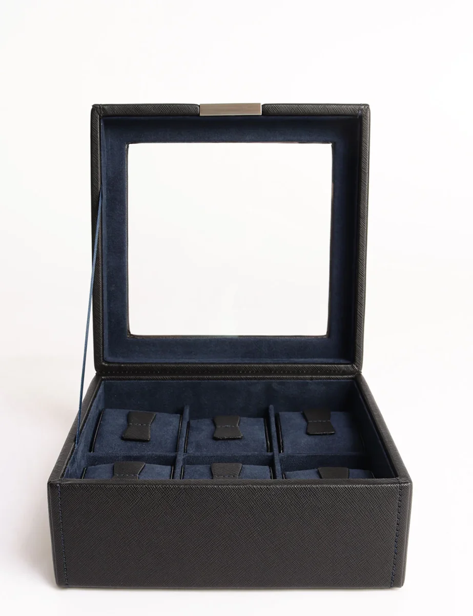 Scatola porta orologi Friedrich Cross Grain Bond - immagine 3