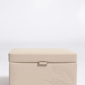 Scatola porta gioielli Friedrich23 Boho media Beige