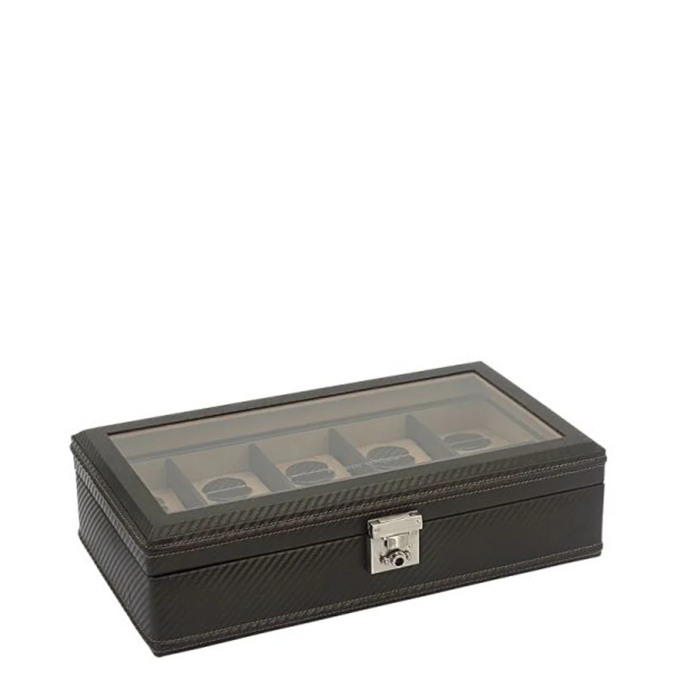 Cofanetto porta orologi Friedrich23 Carbon 10 posti Dark Brown - immagine 6