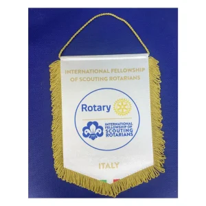 Gagliardetti Rotary International Fellowship Of Scouting Rotarians
