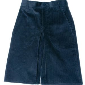 Gonna pantalone velluto junior