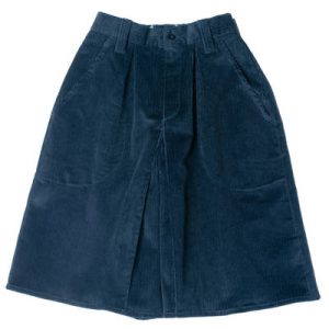 Gonna pantalone velluto