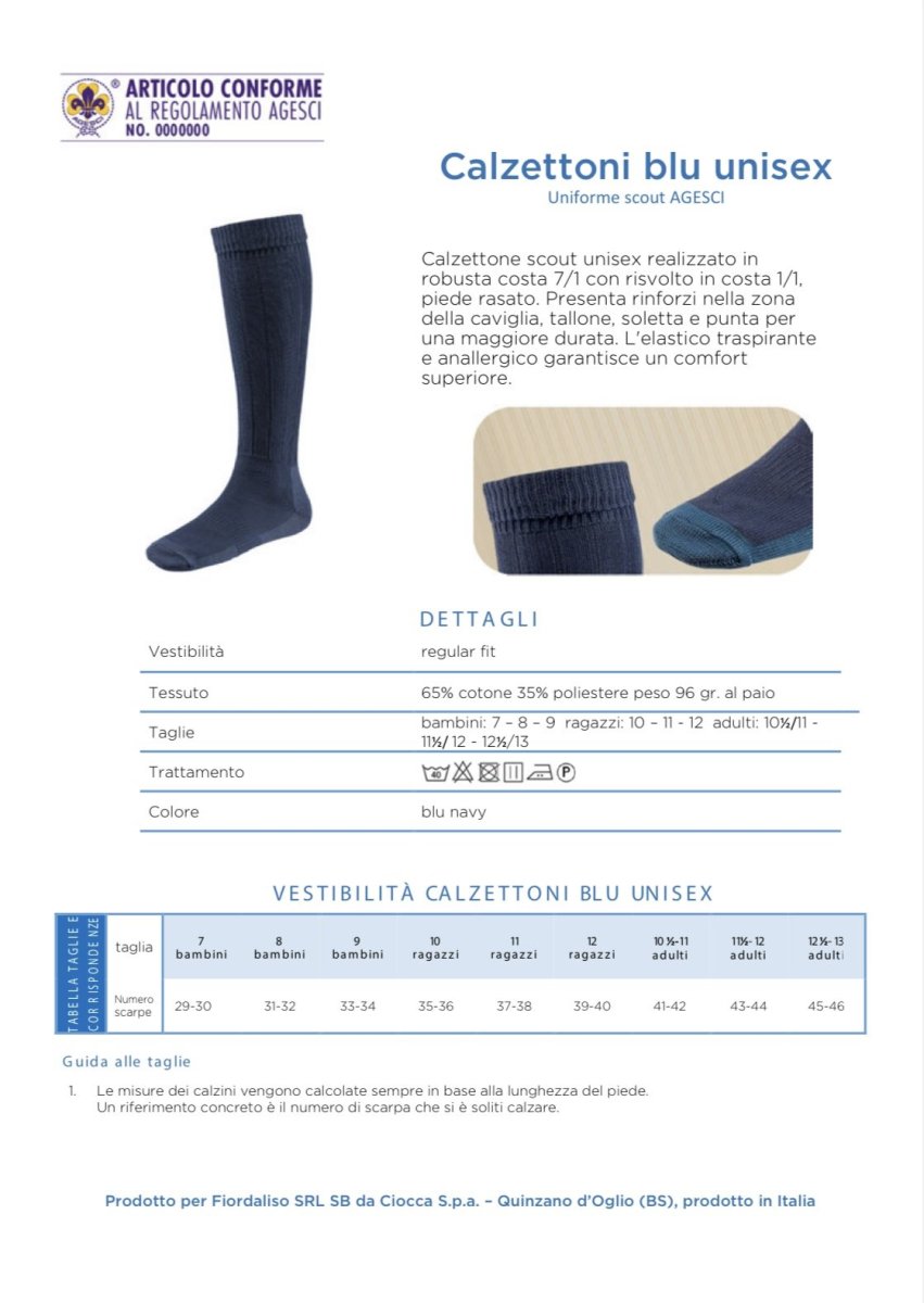 Calzettoni 4 stagioni Unisex - immagine 3