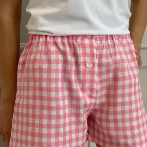 SHORTS DONNA LINO QUADRO FRAGOLA