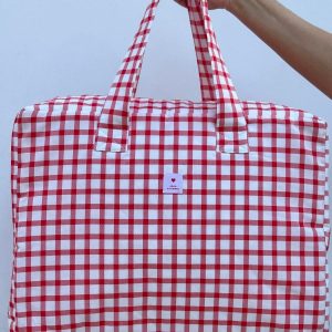 VALIGIA FLANELLA FINESTRATO ROSSO