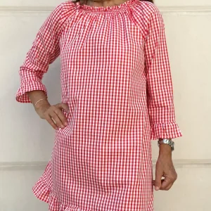 ABITINO DONNA QUADRO CORALLO