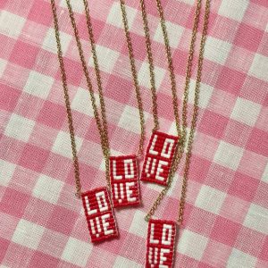 COLLANINA LOVE ROSSO