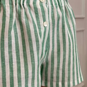 SHORTS DONNA LINO TAGLIATELLA VERDE