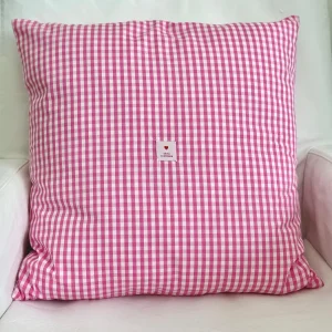 CUSCINO QUADRO ROSA