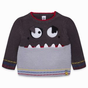 Maglioncino tuc tuc tricot piccolo mostro bambino are you ready?