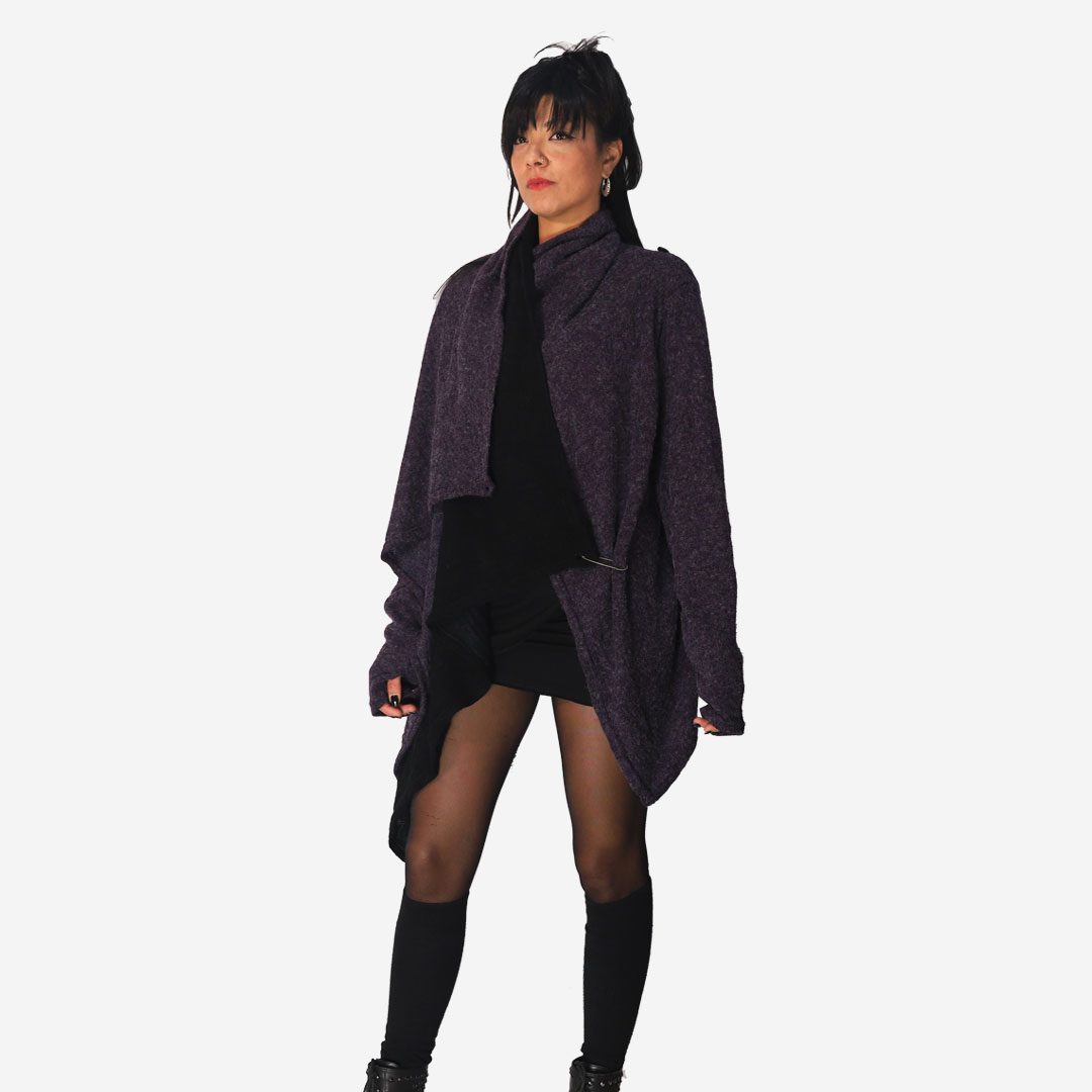 Cardigan Mantella Spillone - immagine 2