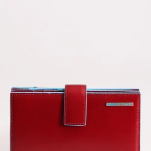 Portafoglio Piquadro donna con RFID Blue Square