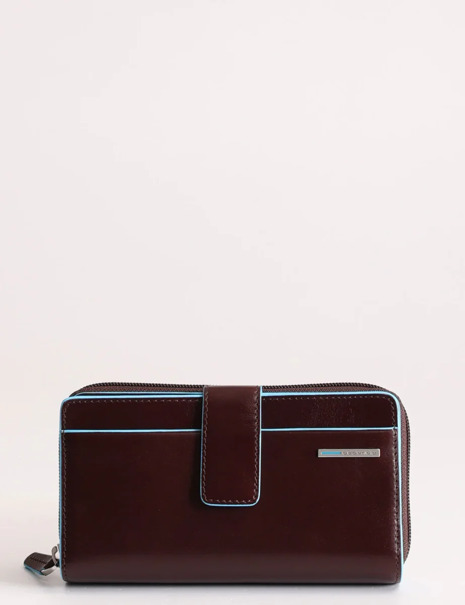 Portafoglio Piquadro donna con porta monete Blue Square - immagine 2