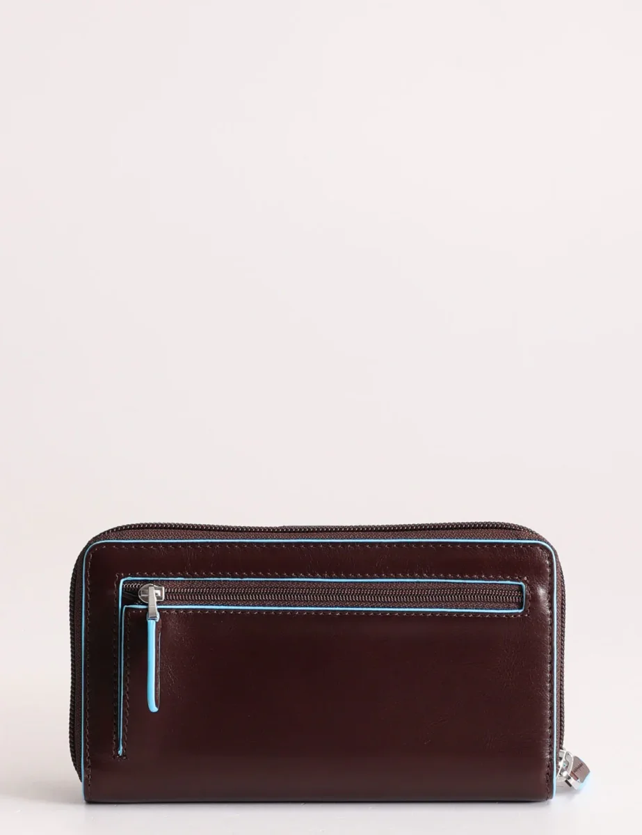 Portafoglio Piquadro donna con porta monete Blue Square - immagine 5