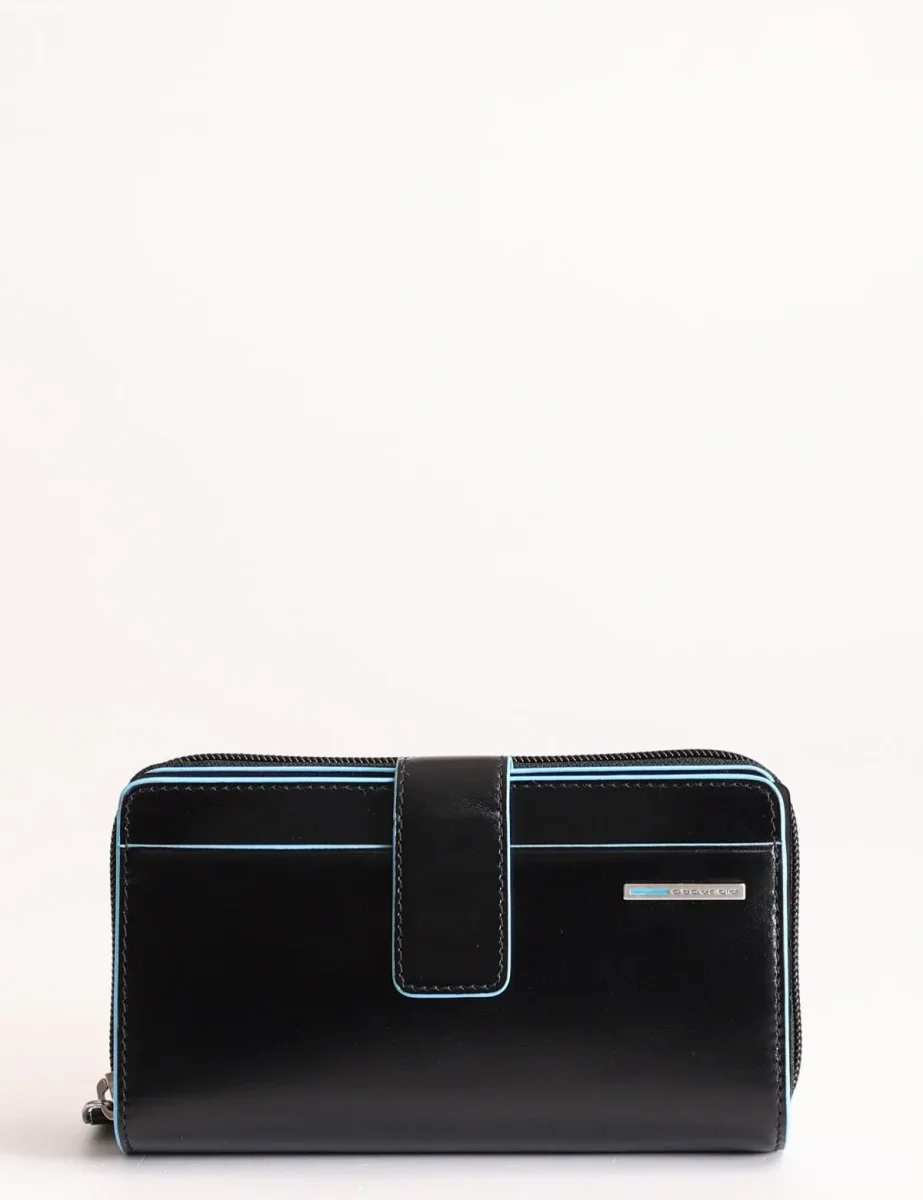 Portafoglio Piquadro donna con porta monete Blue Square - immagine 7