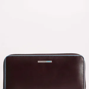 Portafoglio Piquadro donna tre soffietti con zip