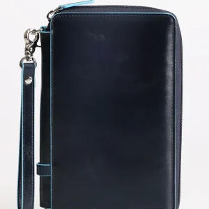 Porta documenti Piquadro con pochette removibile Blue Square