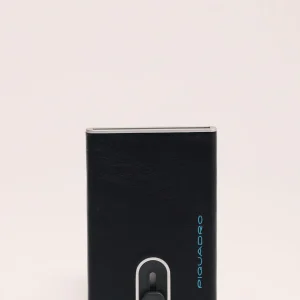 Porta carte Piquadro Blue Square con sliding system