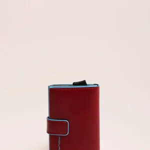 Porta carte Piquadro Blue Square compact wallet