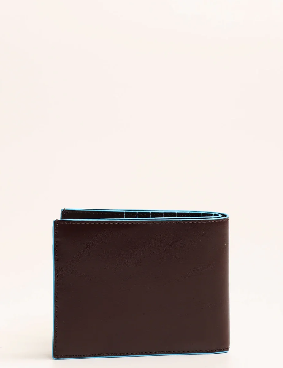 Portafoglio Piquadro porta monete porta carte RFID Blue Square - immagine 9
