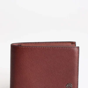 Portafoglio Piquadro con porta documenti e RFID Black Square