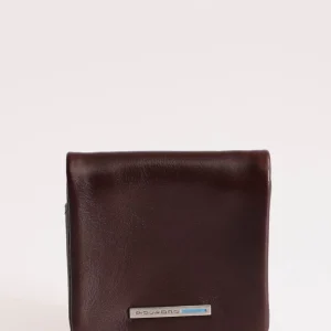 Portamonete Piquadro Blue Square morbido