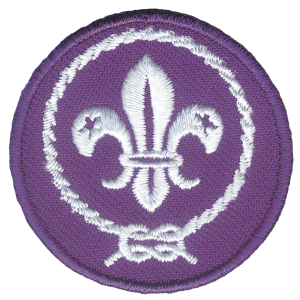 Distintivo ricamato promessa Scout WOSM