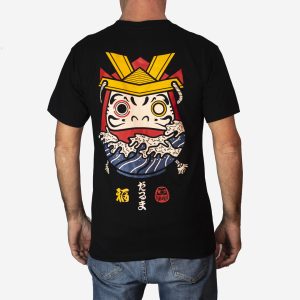 t shirt Daruma wave