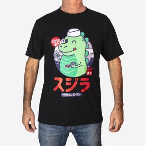 t shirt Godzilla Sushi Gummy