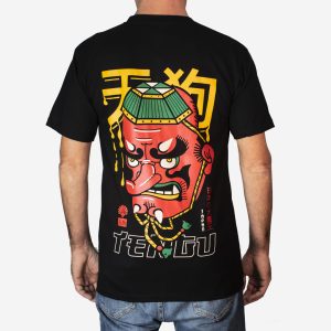t shirt Tengu mask